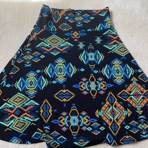 LuLaRoe Pattern Short Skirt